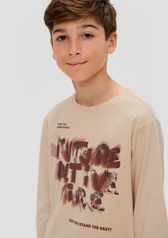 s.Oliver Shirt in Beige