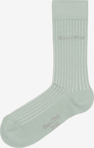 Chaussettes Marc O'Polo en vert : devant