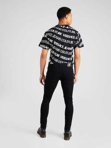 Versace Jeans Couture Slimfit Chino hlače | črna barva