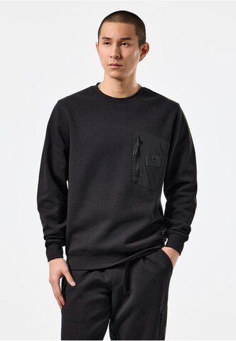 Weekend Offender Sweatshirt 'San Telmo' in Black: front