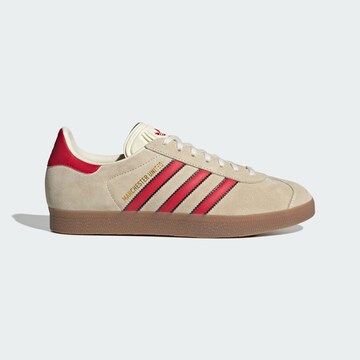 Baskets basses 'Gazelle Manchester United Terrace Icons' ADIDAS ORIGINALS en blanc