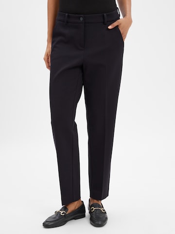 Regular Pantalon à pince Cambio en bleu : devant