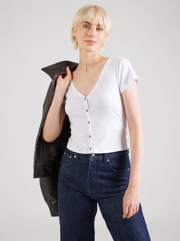 ABOUT YOU Shirt 'Line' in White: front