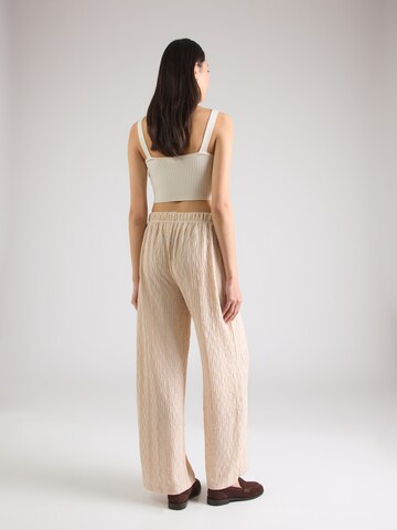 TOPSHOPWide Leg/ Široke nogavice Hlače 'JOSA' - bež boja