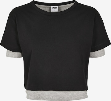 Urban Classics - Camiseta en negro: frente