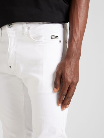 Regular Jean G-Star RAW en blanc