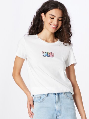 Tricou 'The Perfect Tee' de la LEVI'S ® pe alb: față