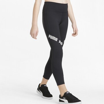 PUMA Skinny Leggings in Schwarz: predná strana