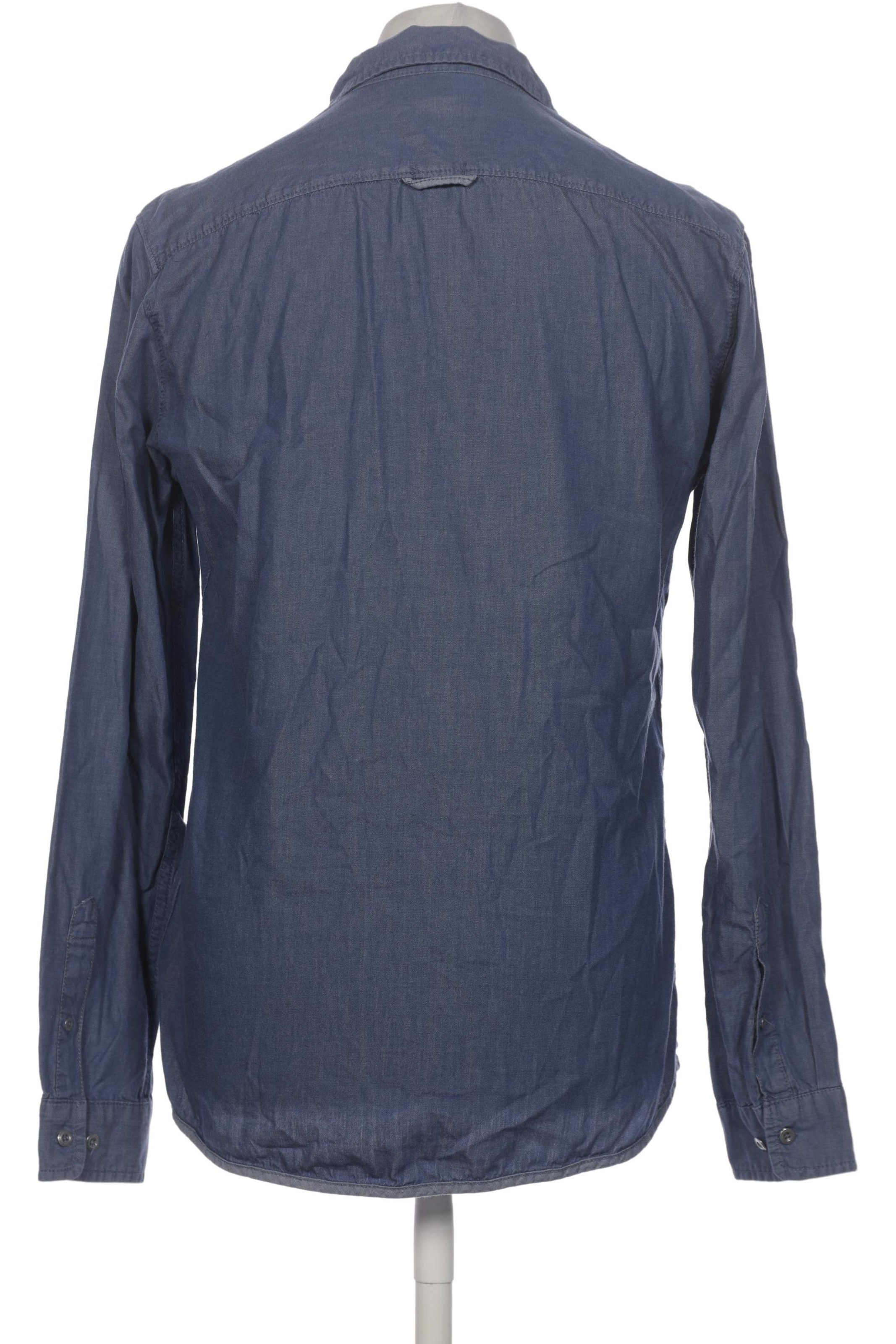 Reserved Button Up Shirt in M in Blue