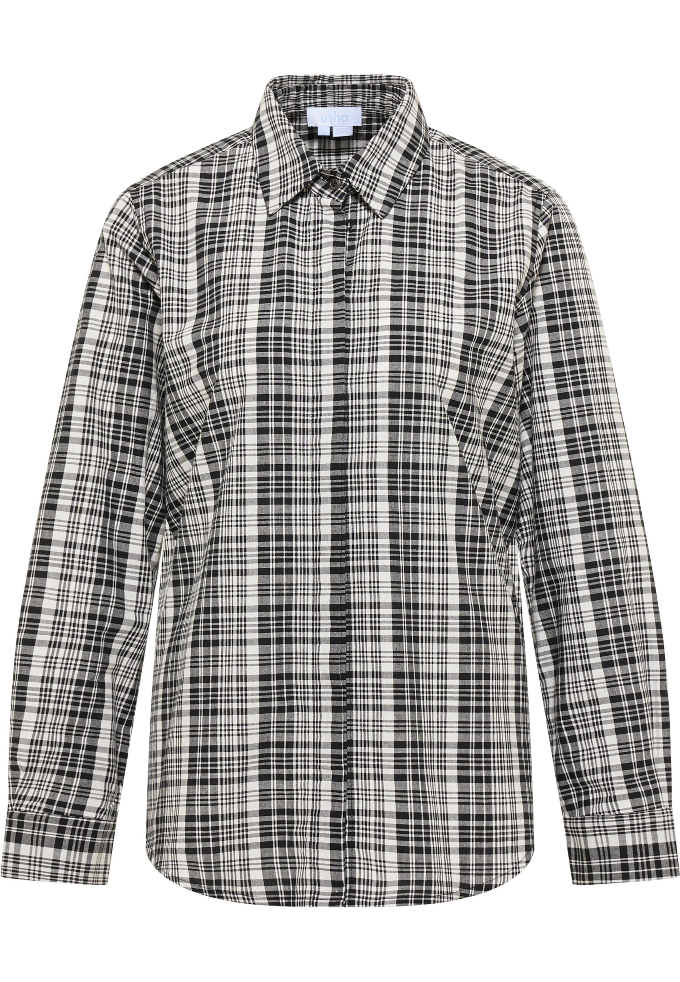 usha BLUE LABEL Bluse in Mischfarben: Vorderseite