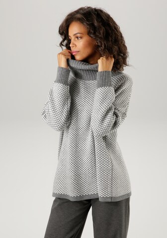 Aniston CASUAL Pullover in Grau