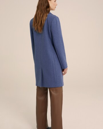 WE Fashion Between-Seasons Coat in Blue