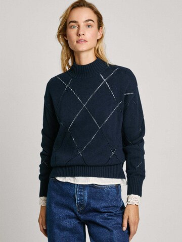 Pull-over ' IDRIS PERKINS ' Pepe Jeans en bleu : devant