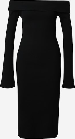 Rochie de la Misspap pe negru: față