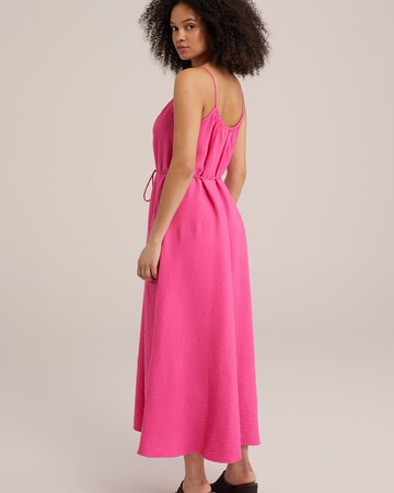 WE Fashion Sukienka w kolorze różowy