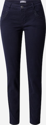 MOS MOSH Skinny Jeans in Blue: front