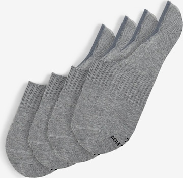 Von Jungfeld Feinstrümpfe 'Essentials' in Grau: Vorderseite