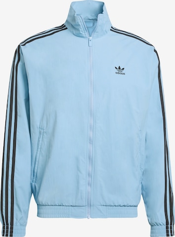 Veste mi-saison 'Adicolor Firebird' ADIDAS ORIGINALS en bleu : devant