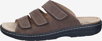 DR. BRINKMANN Mules 'Chelva' in Brown: front