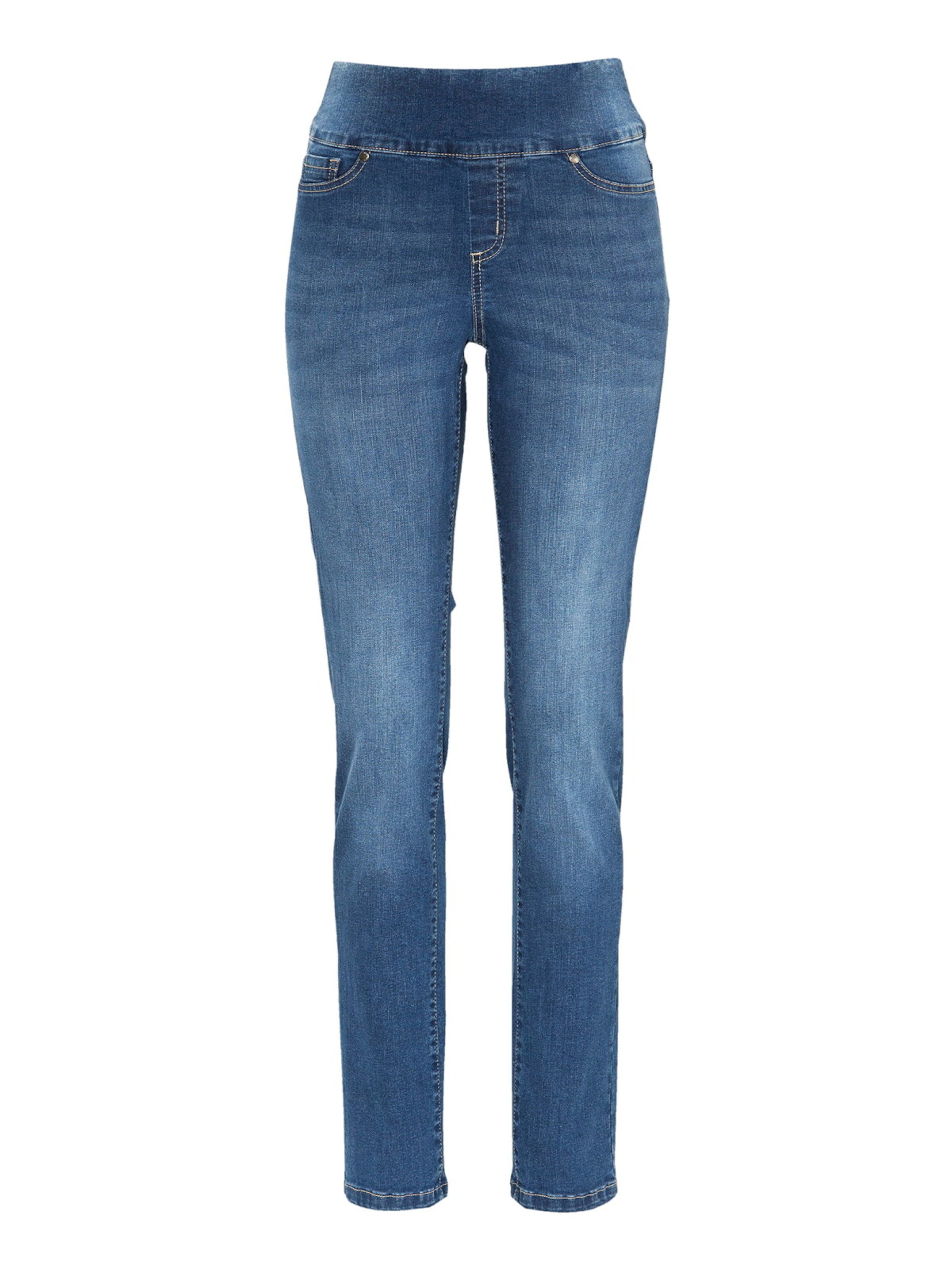 Cellbes of Sweden Slimfit Jeggings in Blauw: voorkant