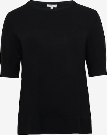 s.Oliver Trui in Zwart: voorkant