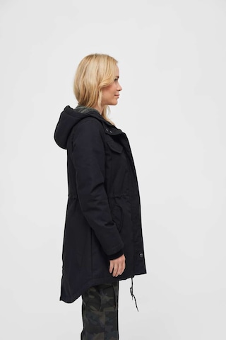 Brandit Between-seasons parka 'Marsh Lake' in Black