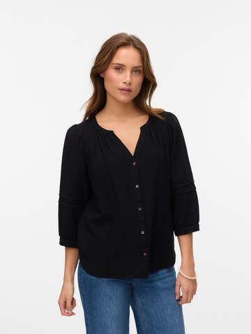 Camicia da donna 'VMOLYA' di VERO MODA in nero: frontale