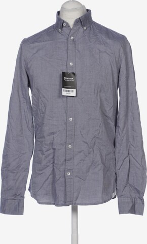 NOWADAYS Button Up Shirt in M in Grey: front