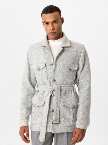 Antioch Between-seasons coat 'Budapeşte' in Grey: front