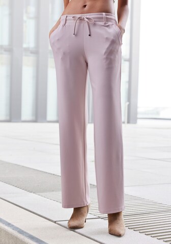 regular Pantaloni di LASCANA in rosa