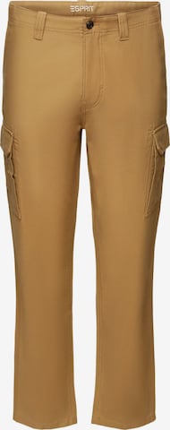 Pantalon cargo ESPRIT en marron : devant