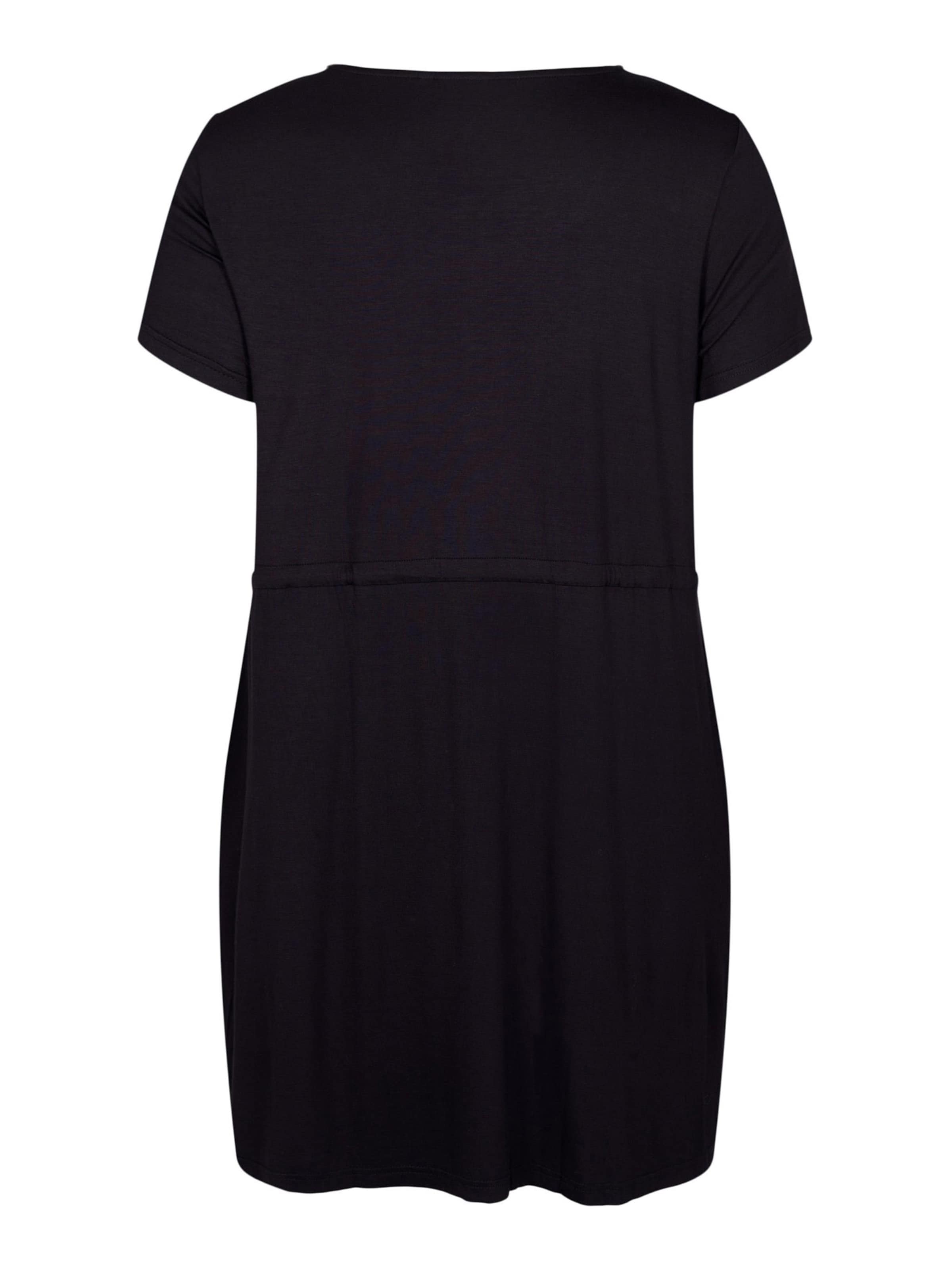 Zizzi Tunika 'DORIT' värissä musta