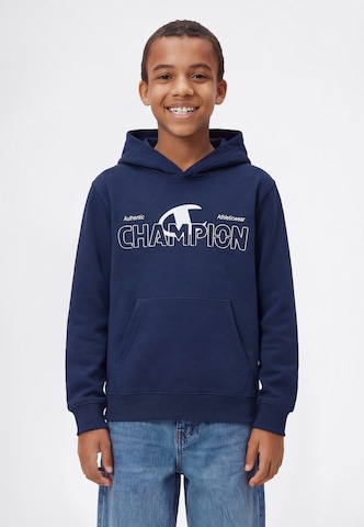 Champion Authentic Athletic Apparel Sweatshirt in Blue: front
