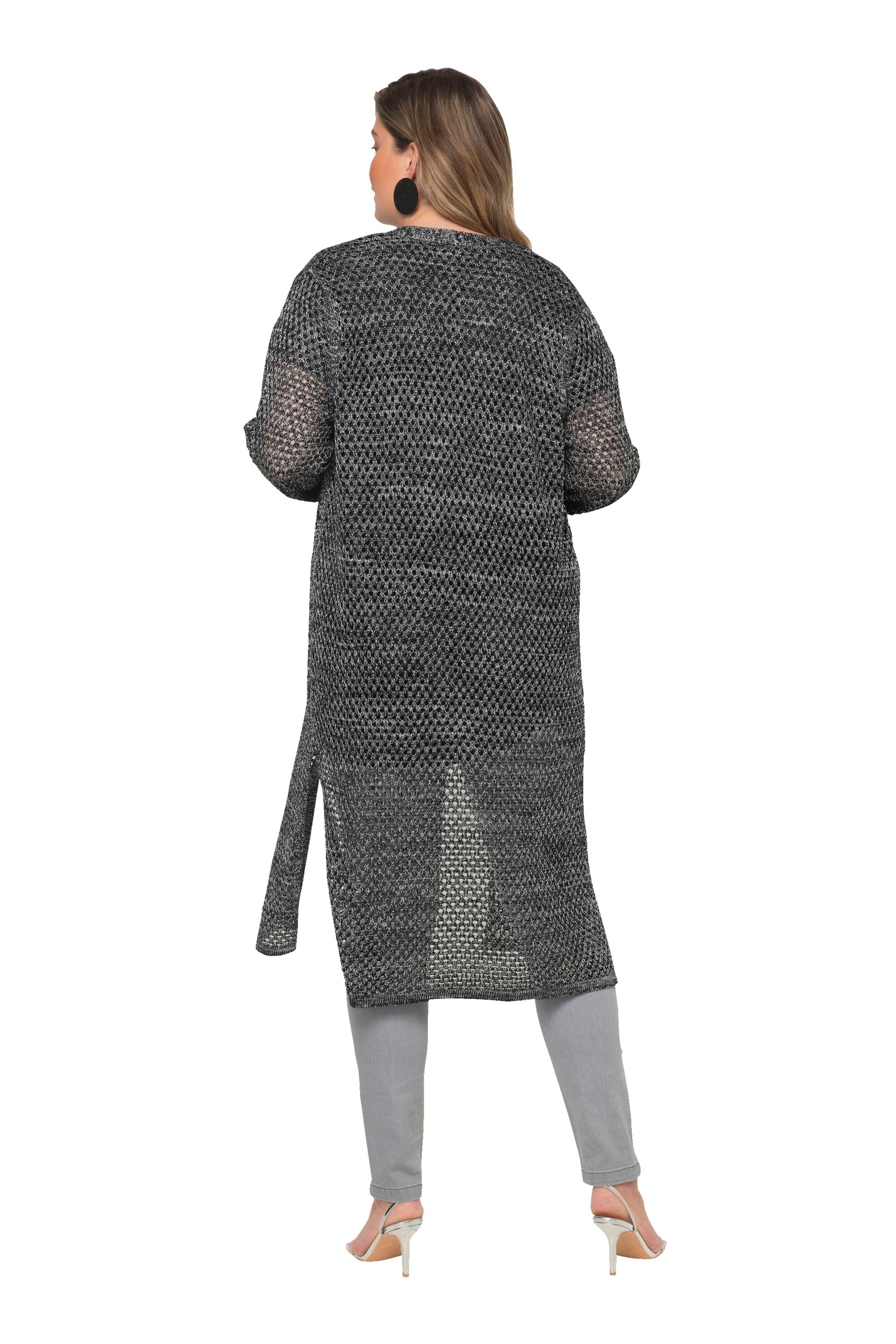 MIAMODA Strickjacke in Grau