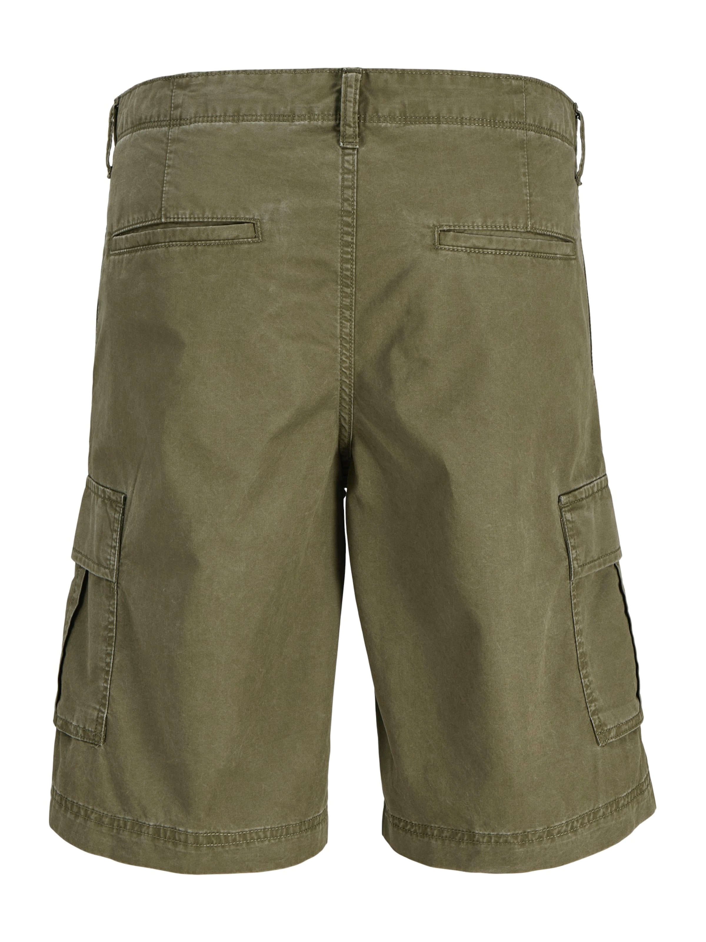 Loosefit Pantalon cargo 'JREBCORY' JJ Rebel en vert