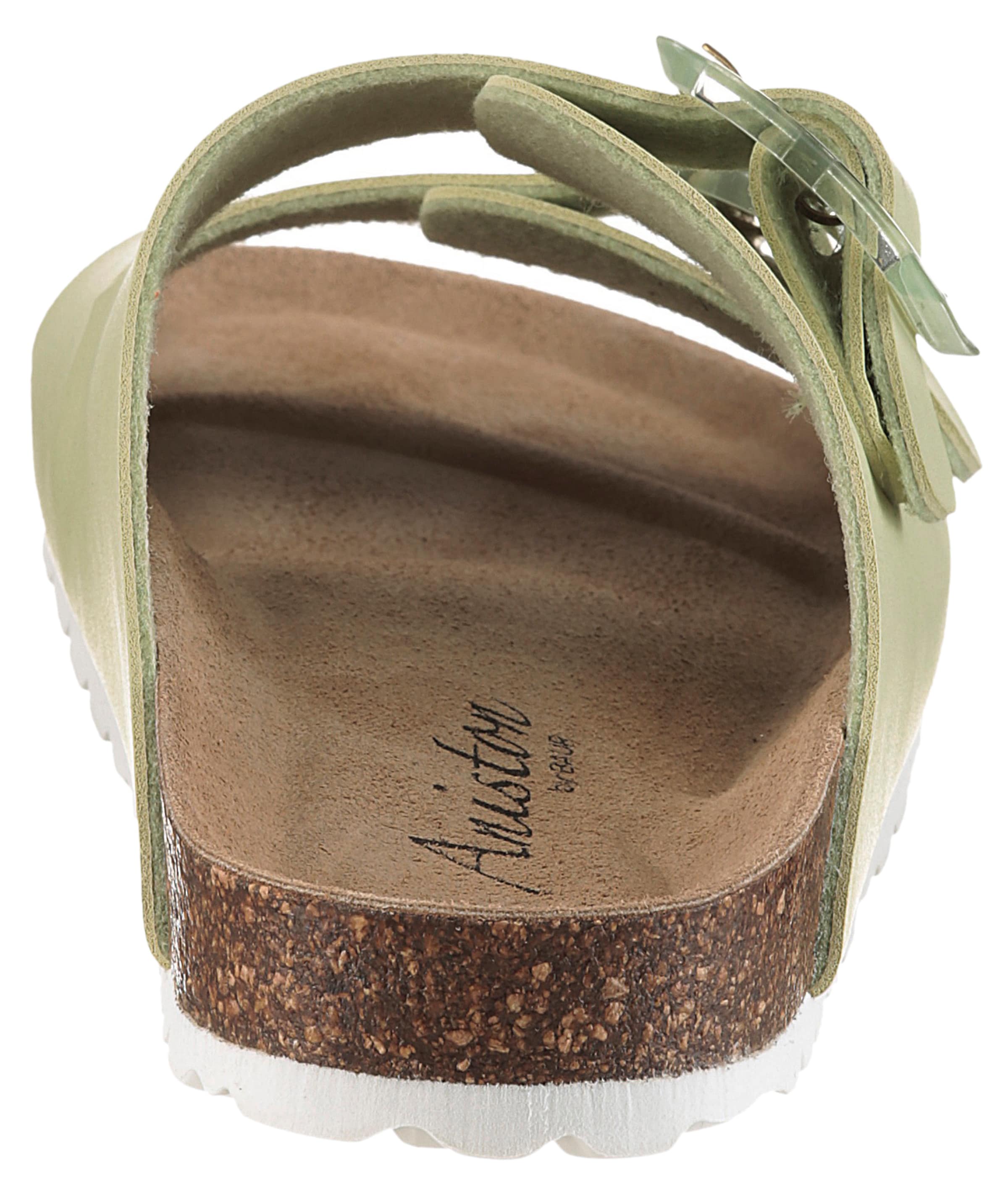 Aniston Mules in Green