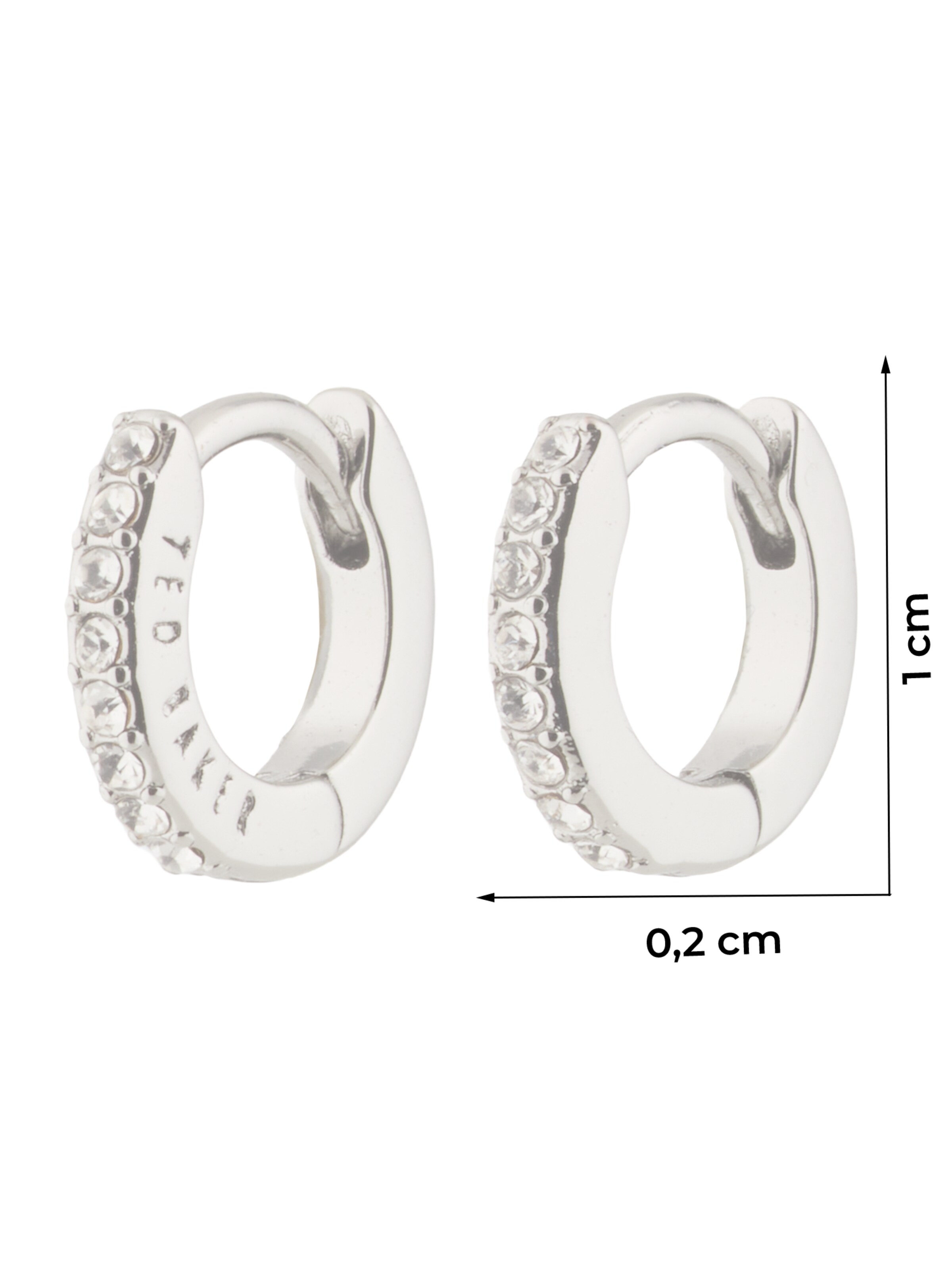 Ted Baker Oorbellen 'HETTIE' in Zilver