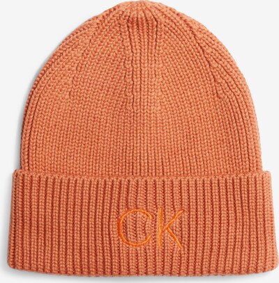 Calvin Klein Bonnet en orange, Vue avec produit
