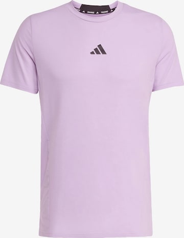 ADIDAS PERFORMANCE Funktionsskjorte 'Designed For Training' i lilla: forside