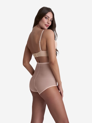 Bye Bra Shapingslip 'Forming Tulle High Waist Brief' in Beige