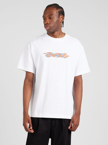 WEEKDAY T-Shirt in Weiß: Vorderseite
