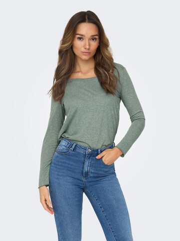 JDY Shirt 'Linette' in Green: front