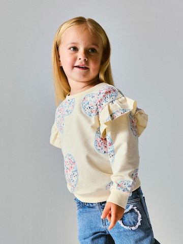 NAME IT - Sudadera en blanco: frente
