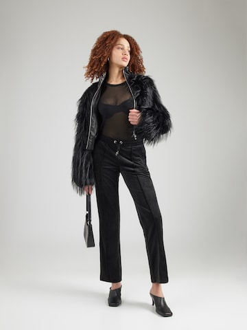 Regular Pantalon 'TINA' Juicy Couture en noir