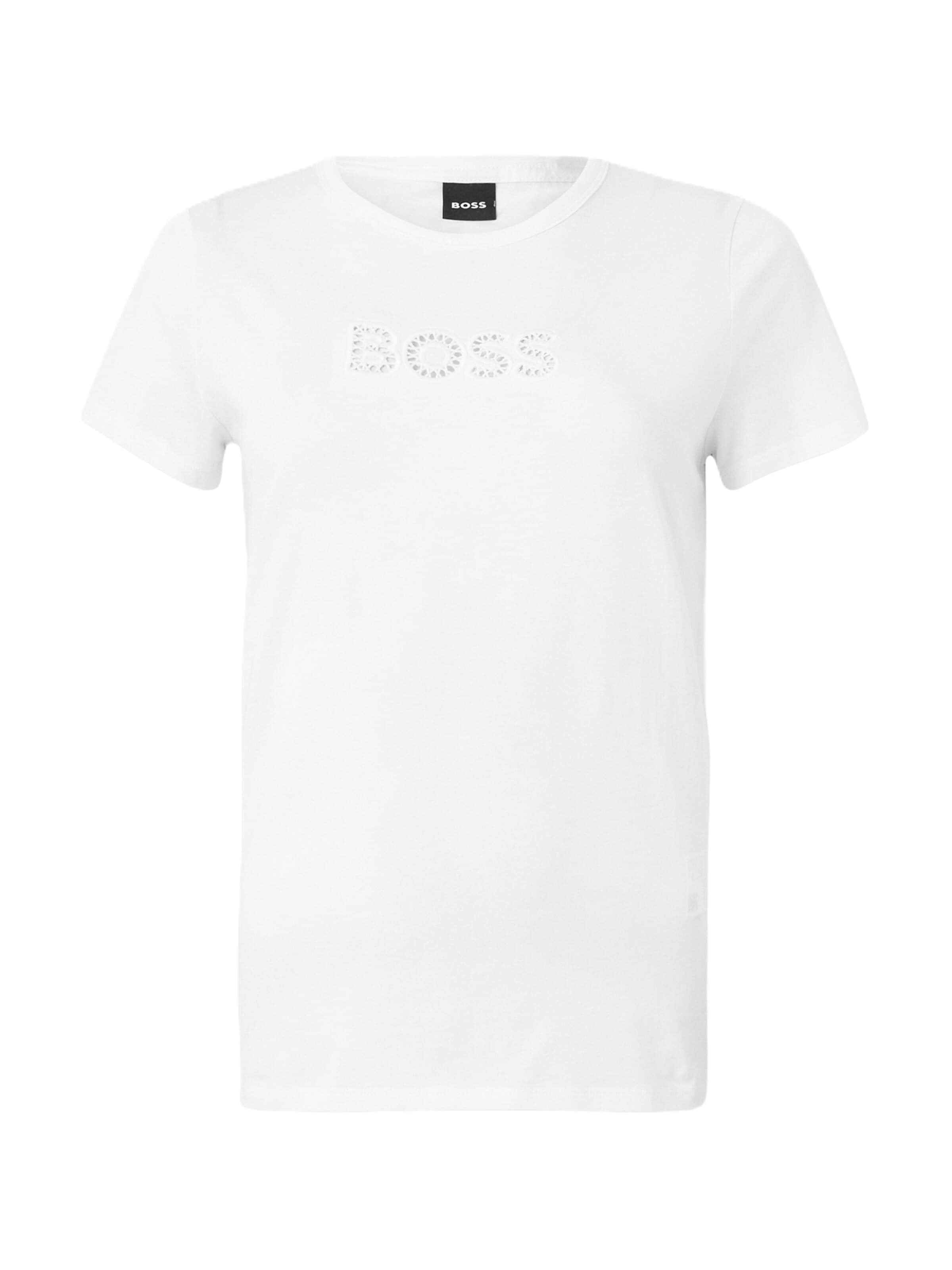 BOSS Tričko 'Eventsa11' - Biela: predná strana