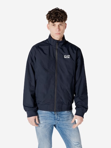 Cappotto di mezza stagione '7M000424 AF13569' di EA7 Emporio Armani in blu: frontale