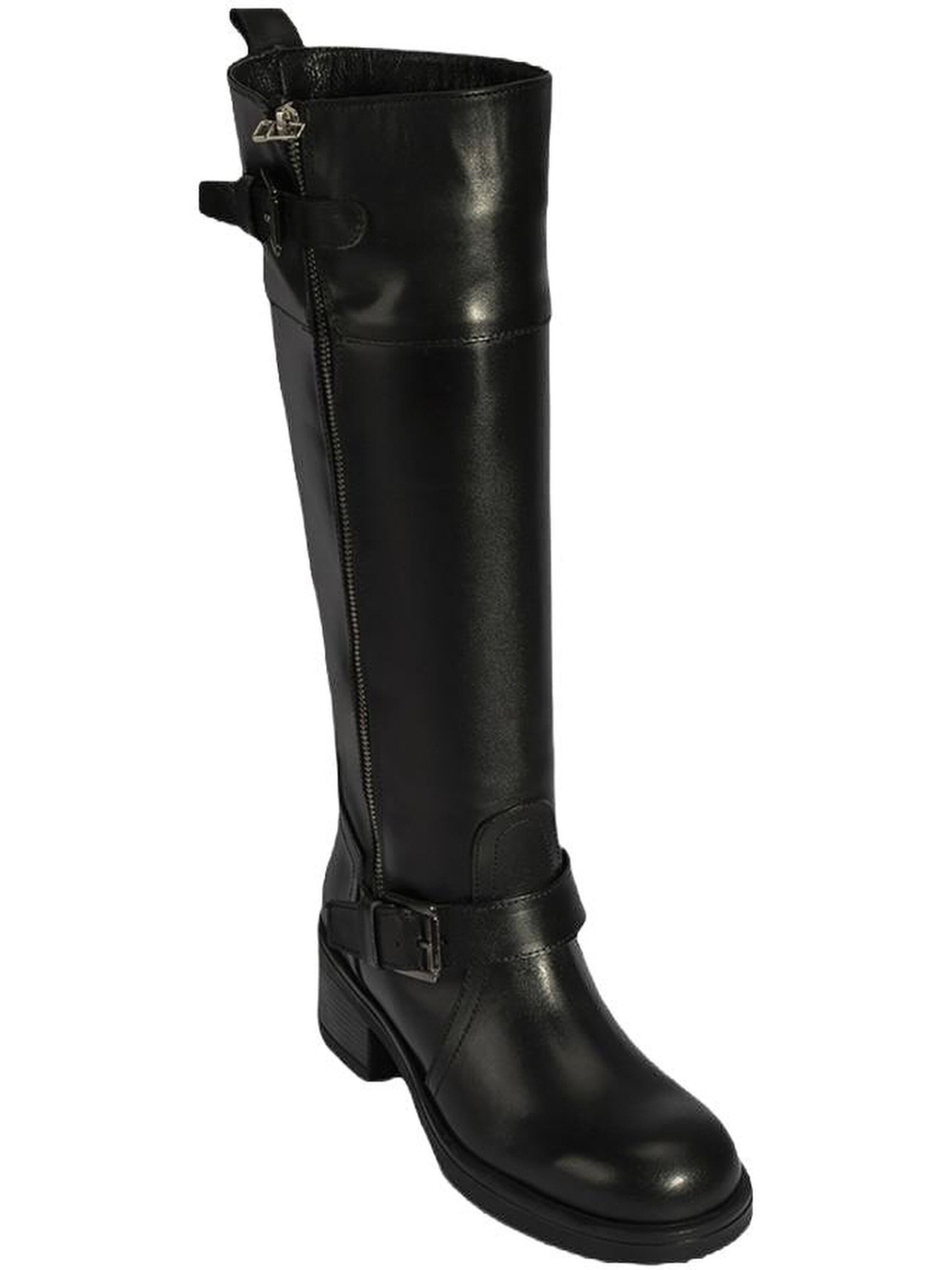 Desa Boots in Black: front