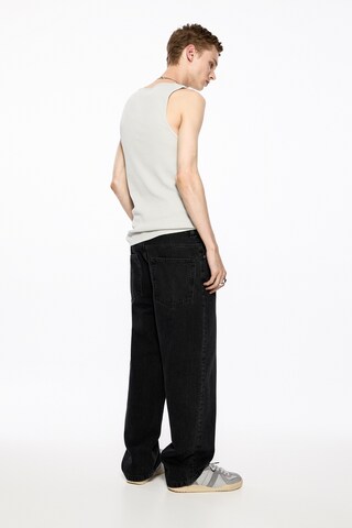 Pull&Bear Loosefit Jeans i svart