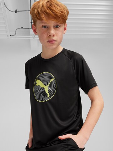 PUMA Shirt in Zwart: voorkant