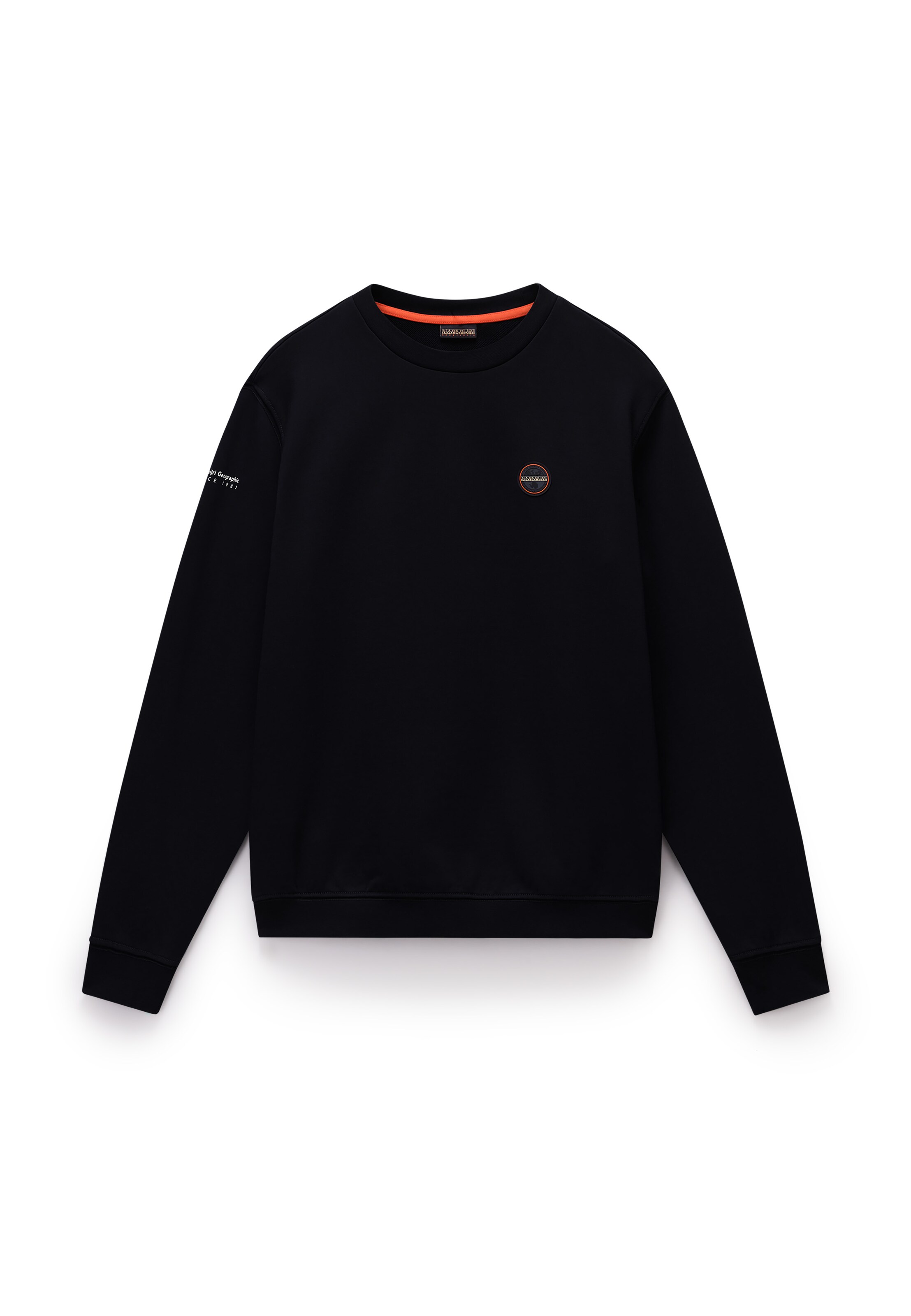 NAPAPIJRI Tréning póló 'B-Badge' - fekete: elől